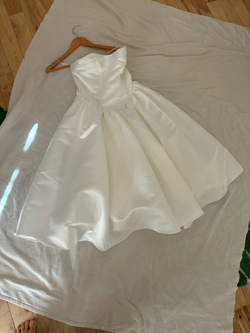 BHLDN Basque Waist Midi Dress - Picture 11 of 13